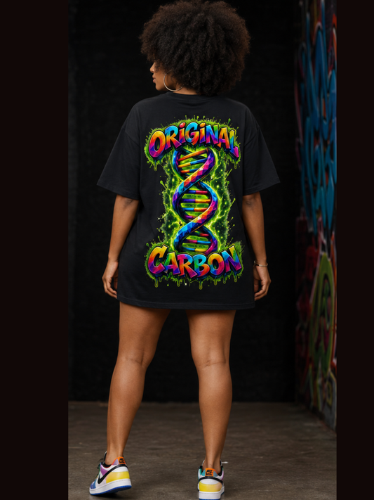 Melanin Magick “Original Carbon” Unisex Pop Art Oversized Tee