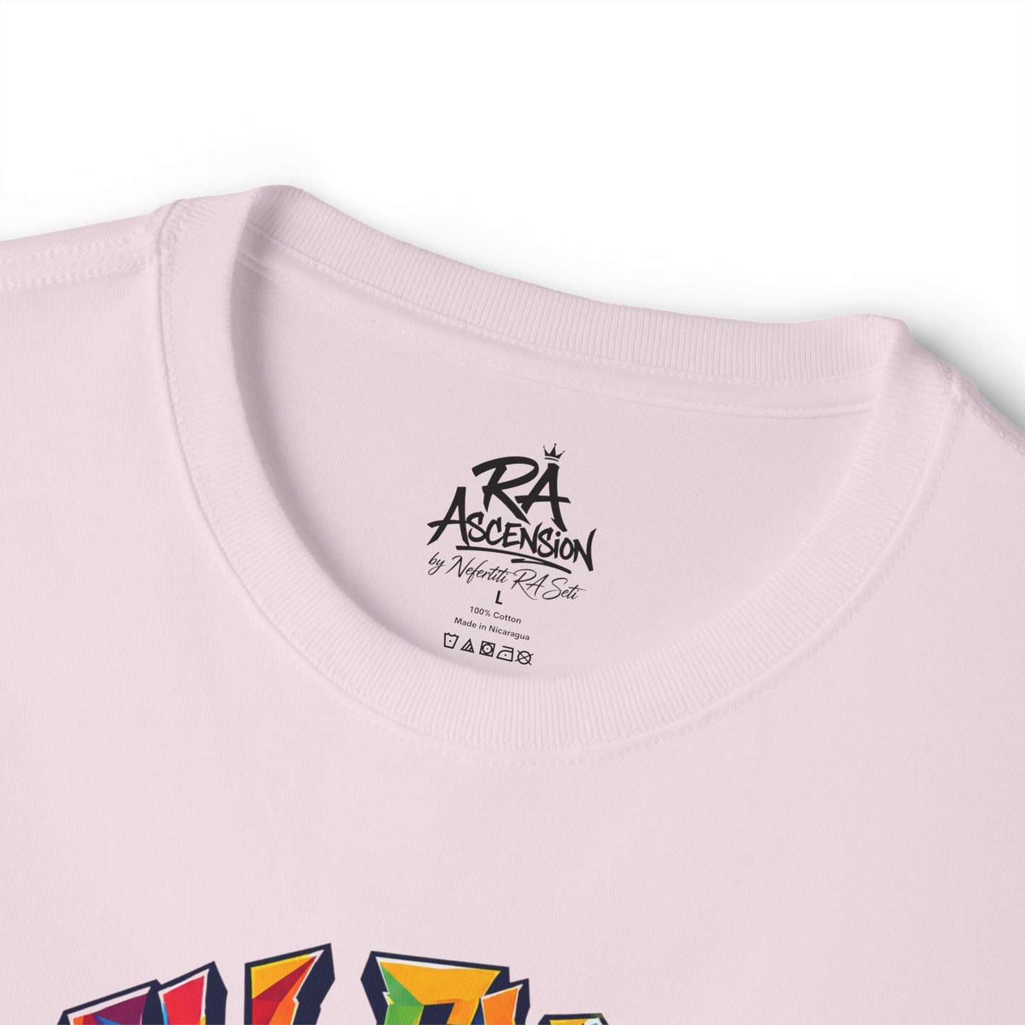 Colorful Egyptian Ankh Graphic Tee — "All Eyez On ME" Urban Streetwear