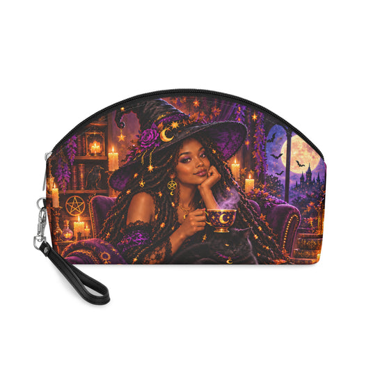 Witch Please, I'm Magical – Purple Candlelit Cosmetic Pouch