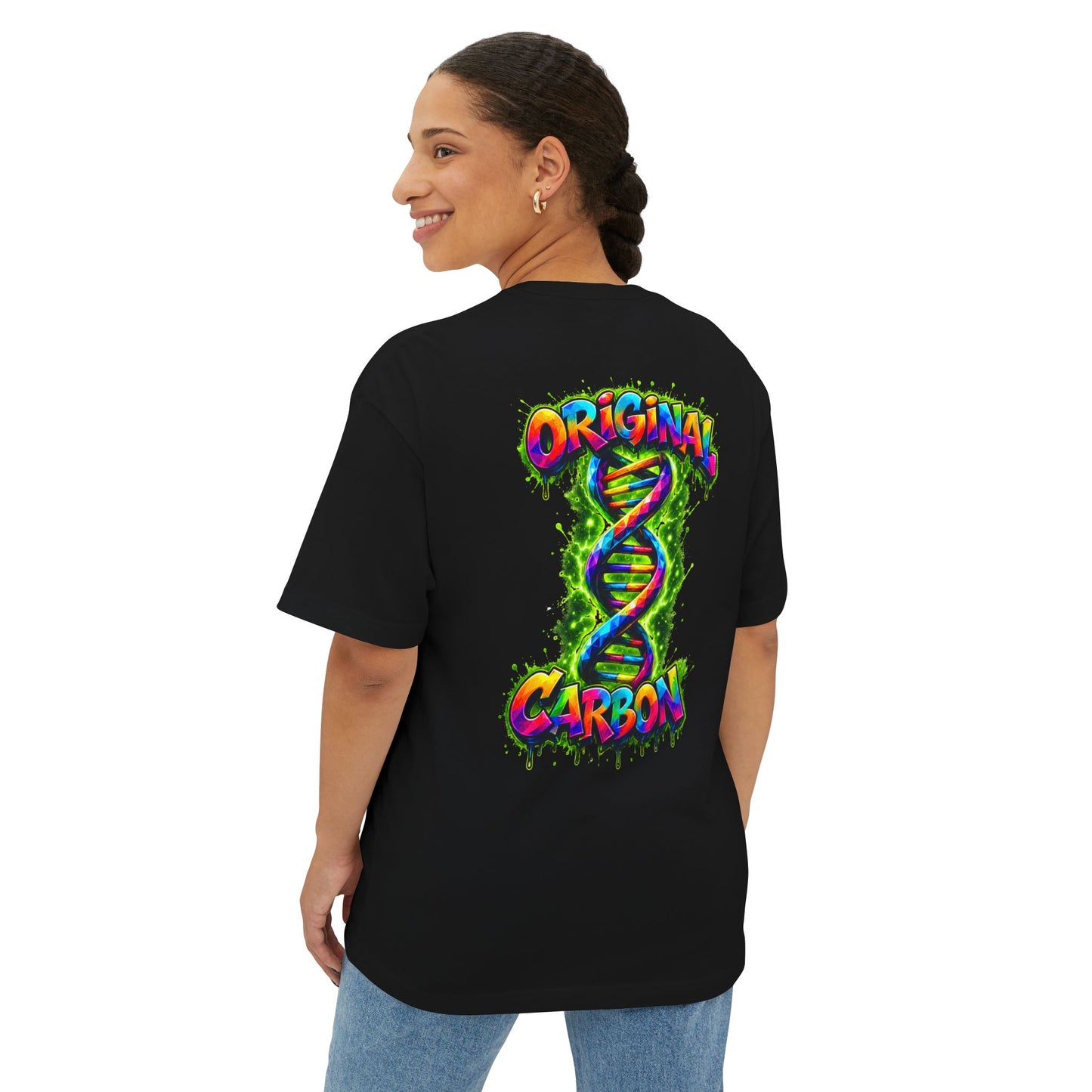Melanin Magick “Original Carbon” Pop Art Oversized Tee