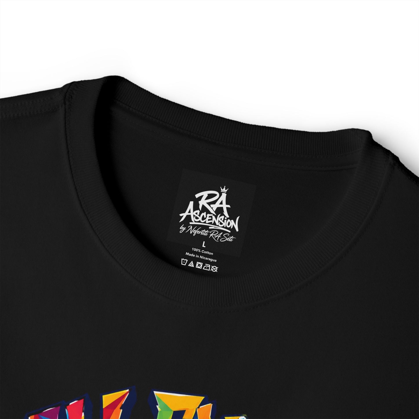 Colorful Egyptian Ankh Graphic Tee — "All Eyez On ME" Urban Streetwear