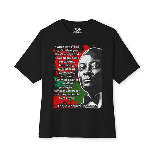 Khalid Abdul Muhammad — Power of the Spoken Word Tee