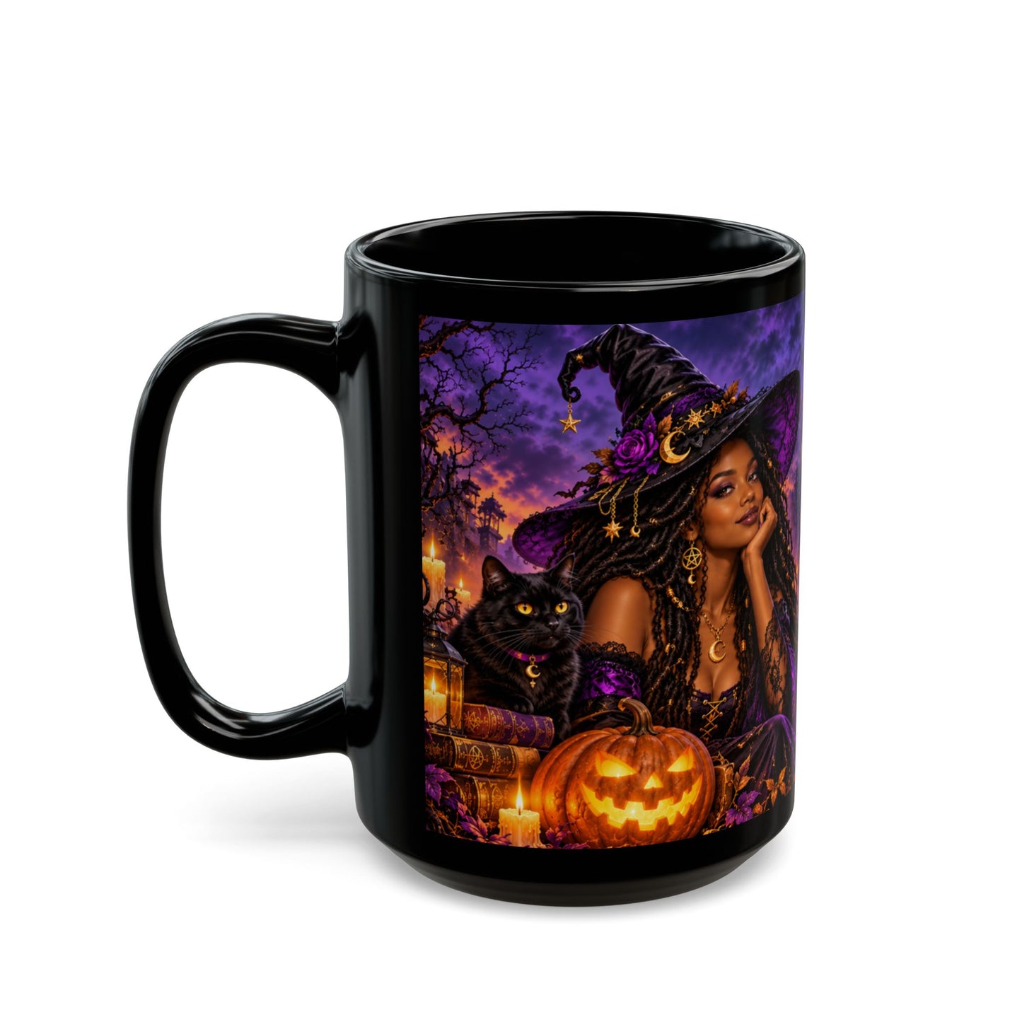 Witch Please I'm Magical Mug — Halloween Black Coffee Cup
