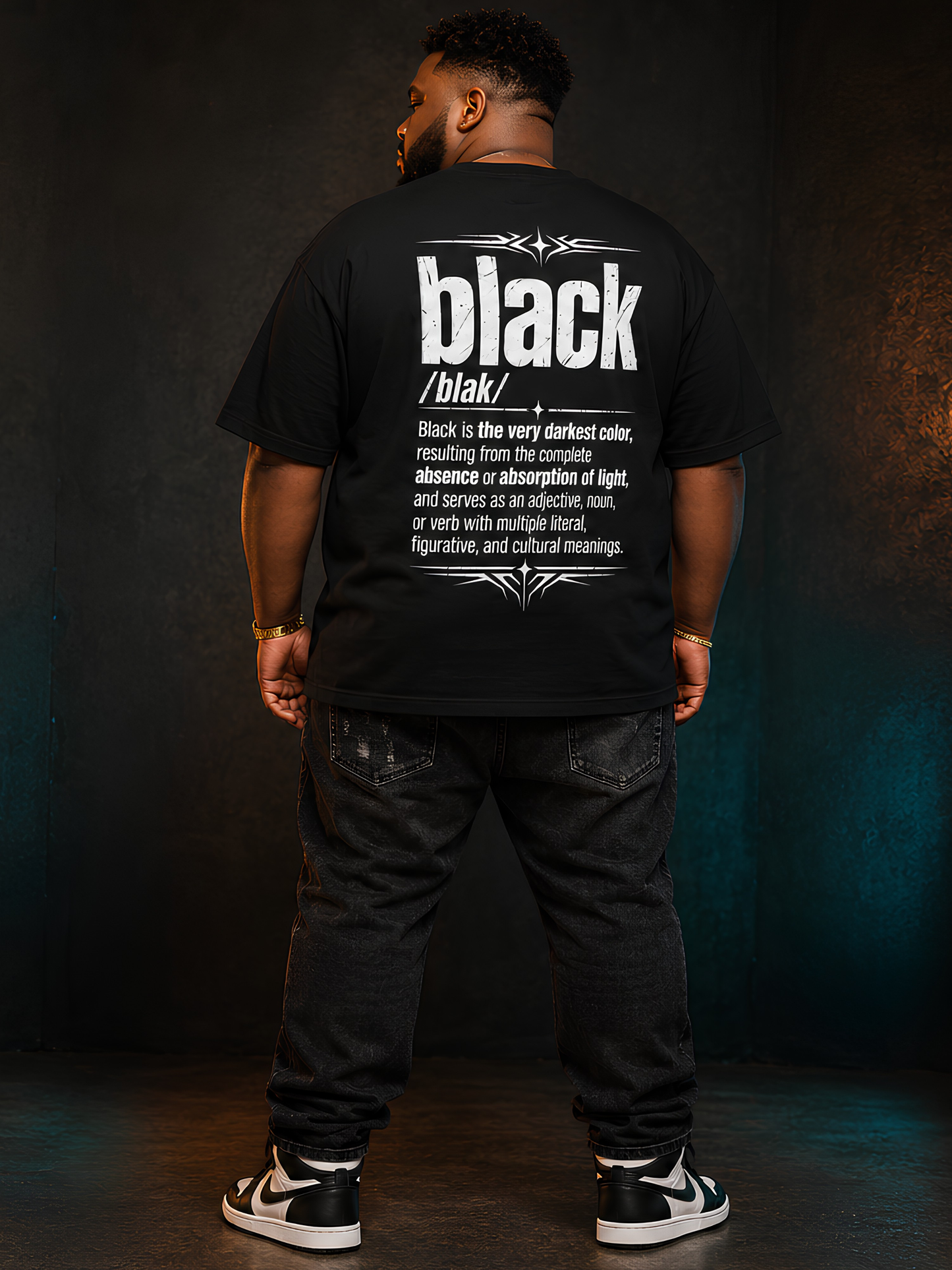 IAM NOT BLACK - Unisex Oversized Boxy Tee