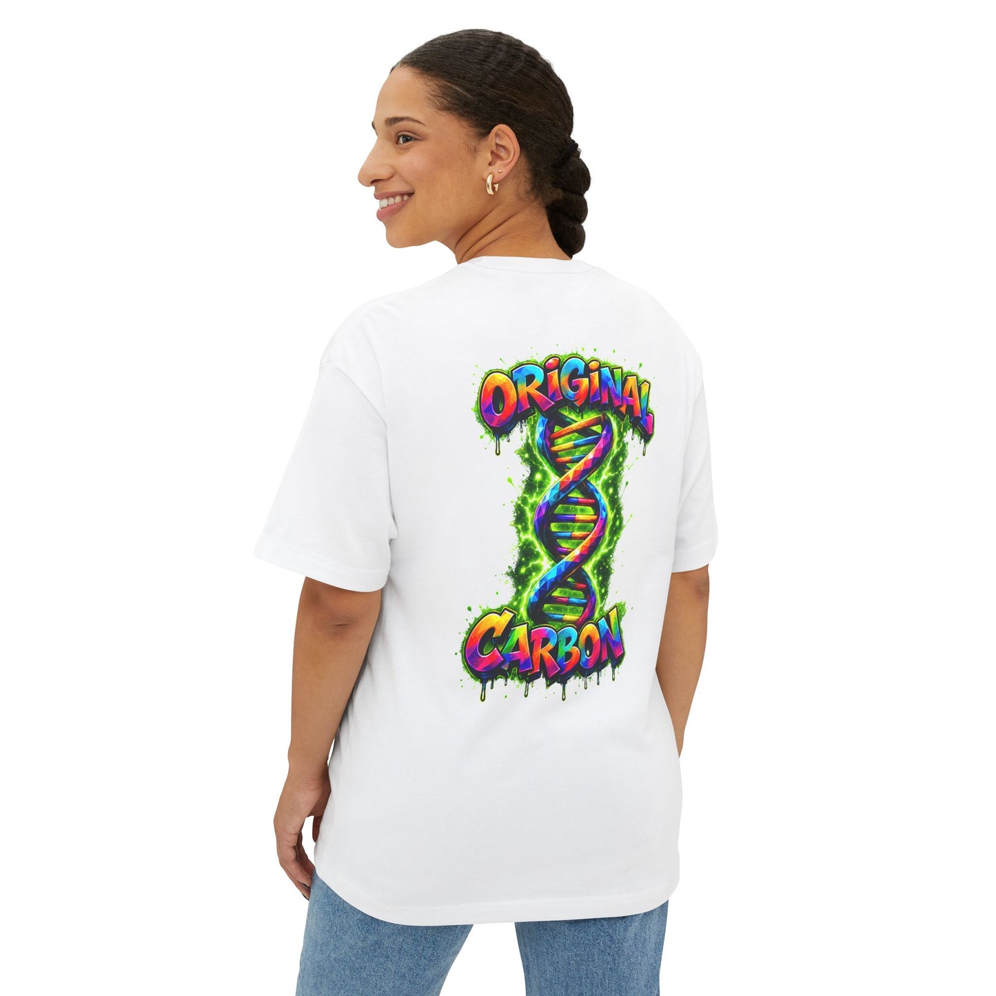 Melanin Magick “Original Carbon” Pop Art Oversized Tee