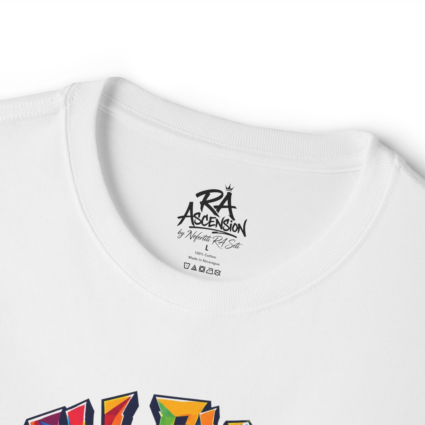 Colorful Egyptian Ankh Graphic Tee — "All Eyez On ME" Urban Streetwear