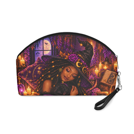 Witch Please, I'm Magical – Purple Candlelit Cosmetic Pouch