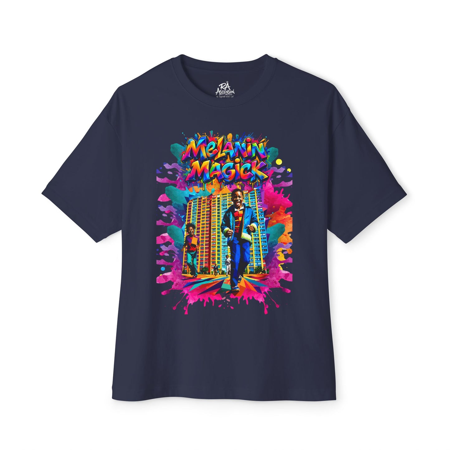 Melanin Magick “Original Carbon” Pop Art Oversized Tee