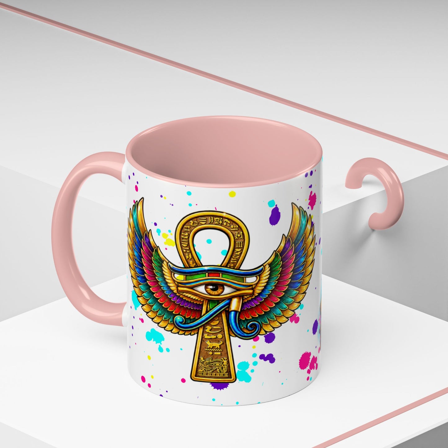 Stay Dangerous Graphic Coffee Mug — Colorful Graffiti-Style Accent Mug (11/15oz)