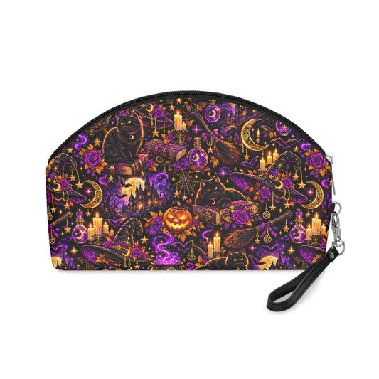 Halloween Witch Makeup Bag — Personalized 'Olivia' Cosmetic Pouch