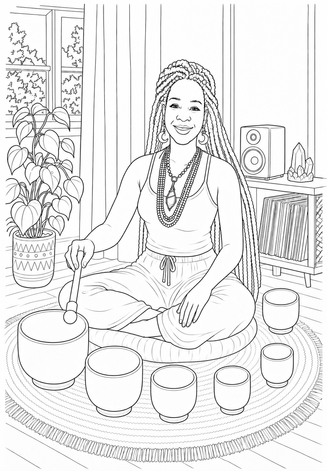 The Sacred Soft Life™ Digital Coloring Book | Stress Relief & Spiritual Renewal
