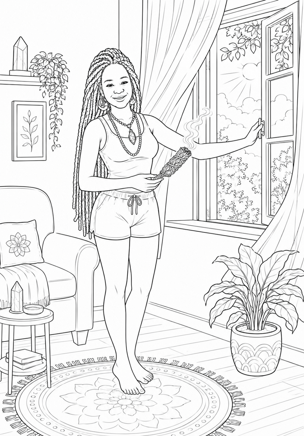 The Sacred Soft Life™ Digital Coloring Book | Stress Relief & Spiritual Renewal
