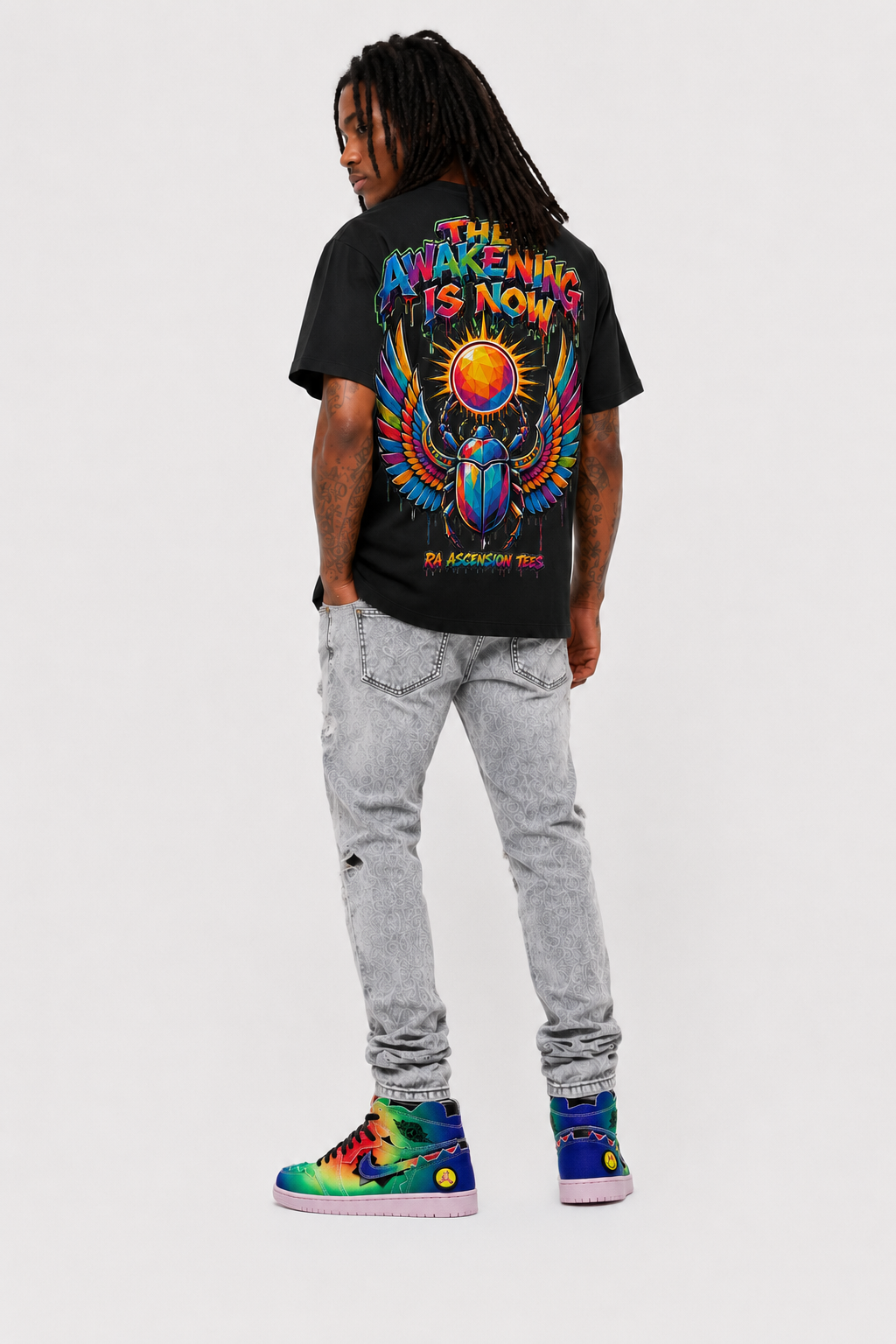 Wake Up or Die Trying — Double-Sided Graphic Tee (Unisex)