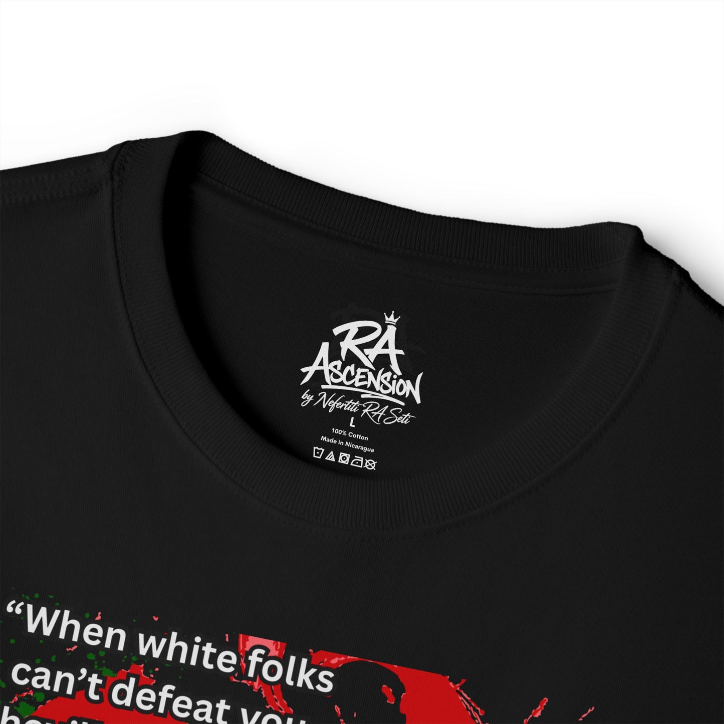 Khalid Abdul Muhammad — Power of the Spoken Word Tee
