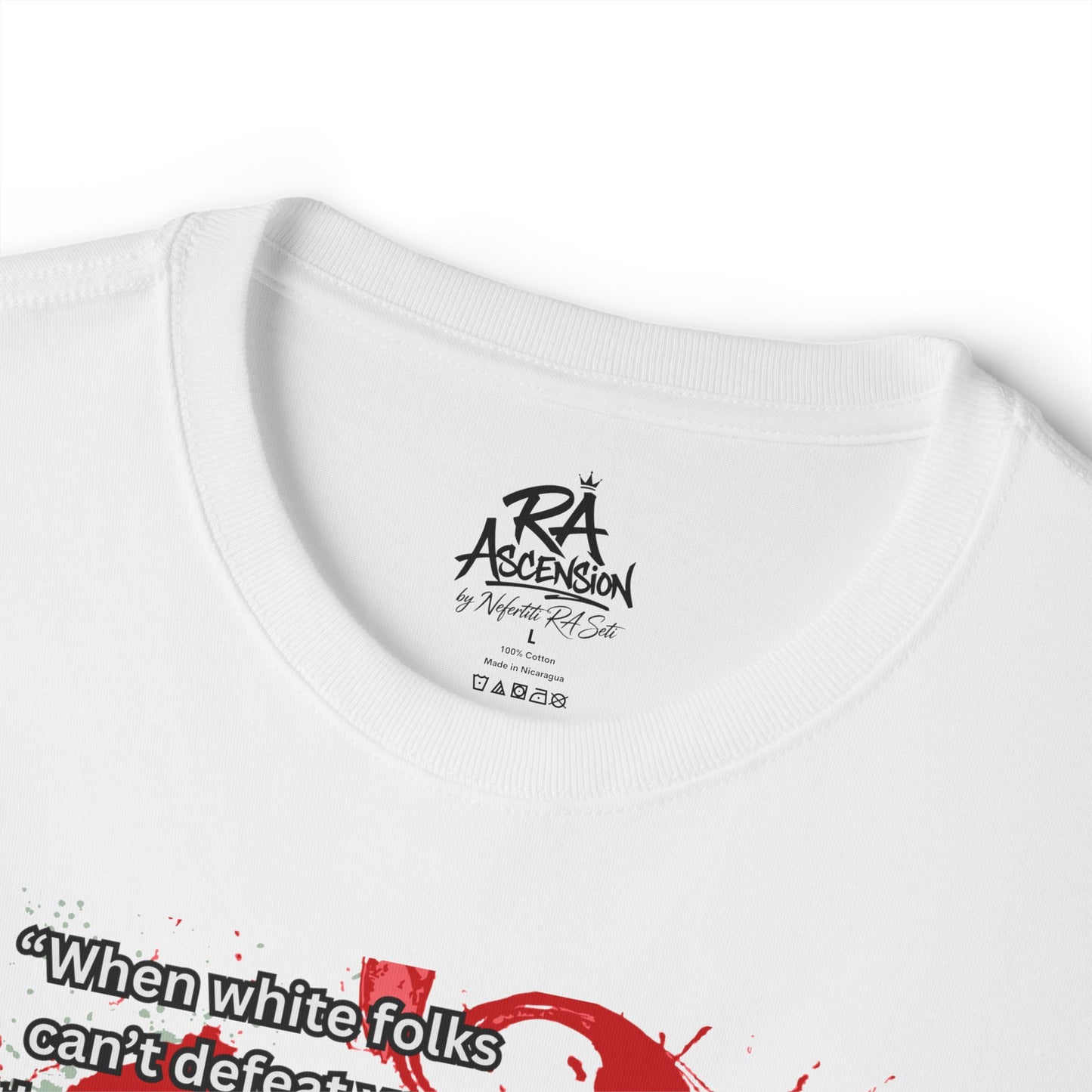 Khalid Abdul Muhammad — Power of the Spoken Word Tee