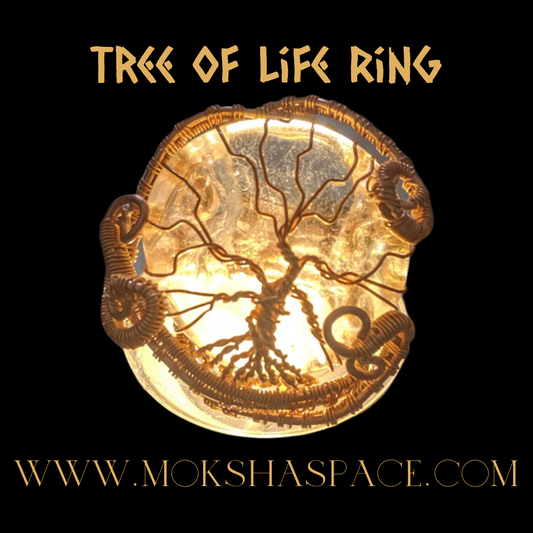 Tree of Life Ring Copper Wire Ring