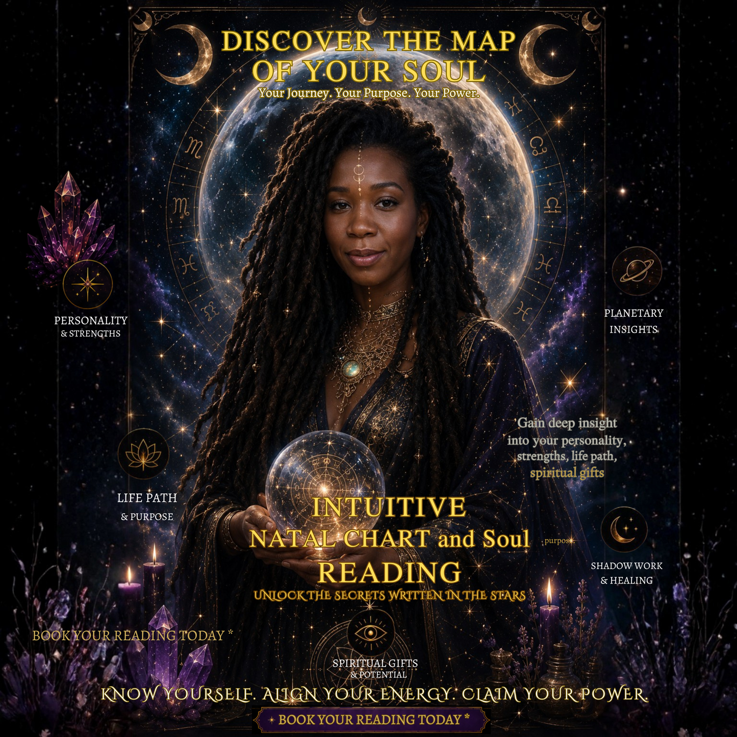✨ IN-DEPTH NATAL CHART READING