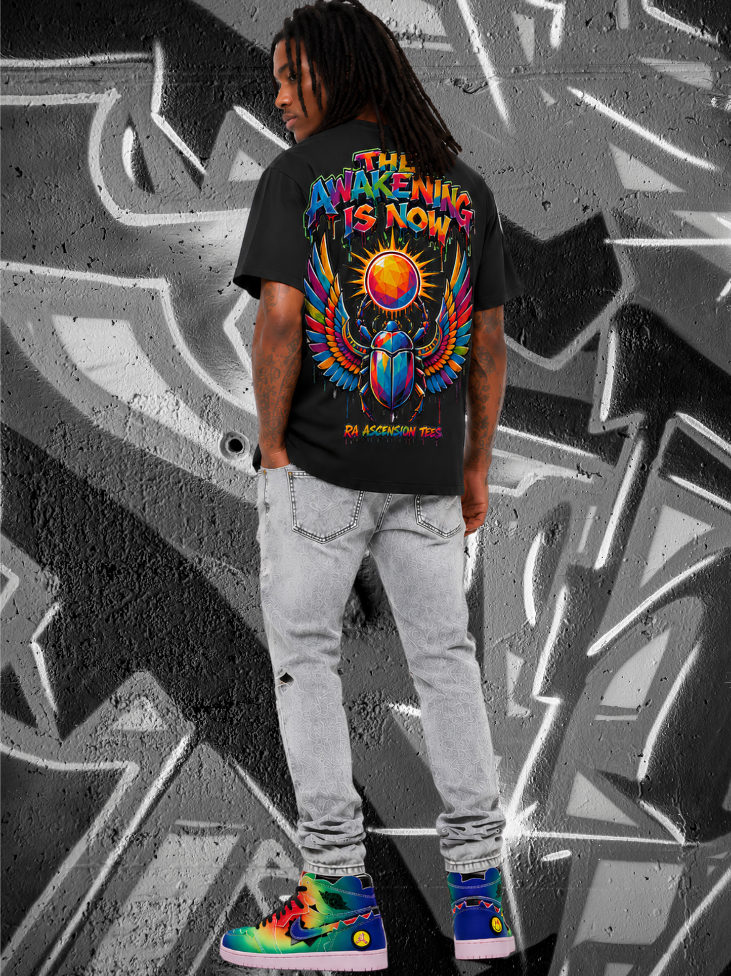 Wake Up or Die Trying — Double-Sided Graphic Tee (Unisex)