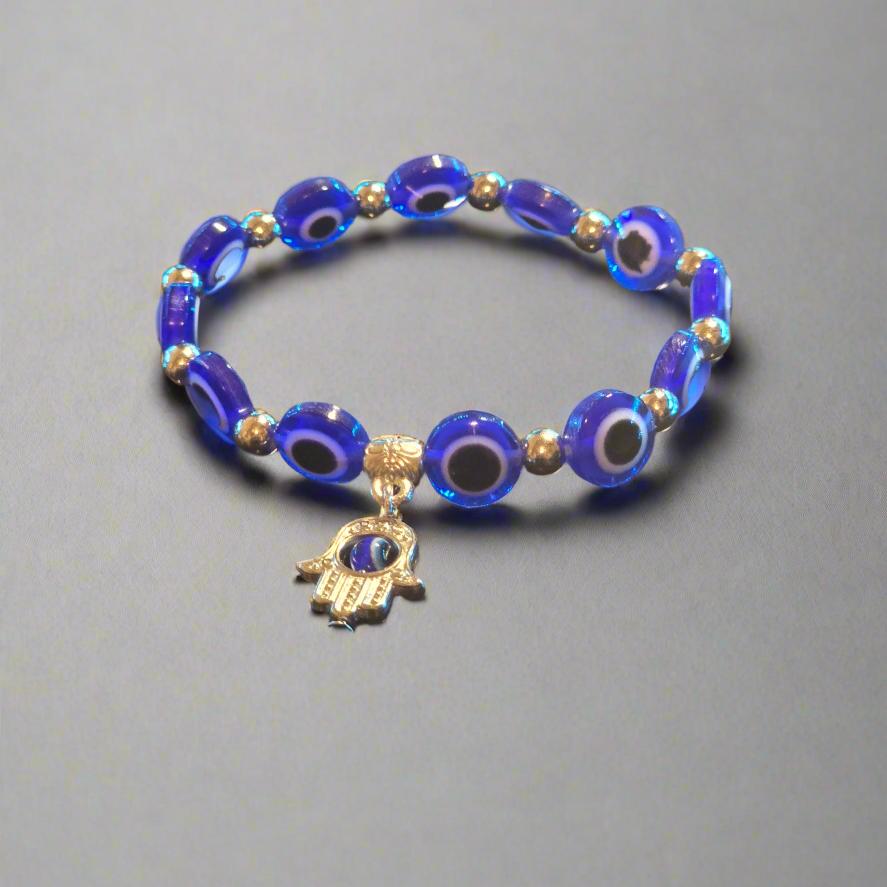 Crystal Evil Eye Protection Charm Bracelet Collection