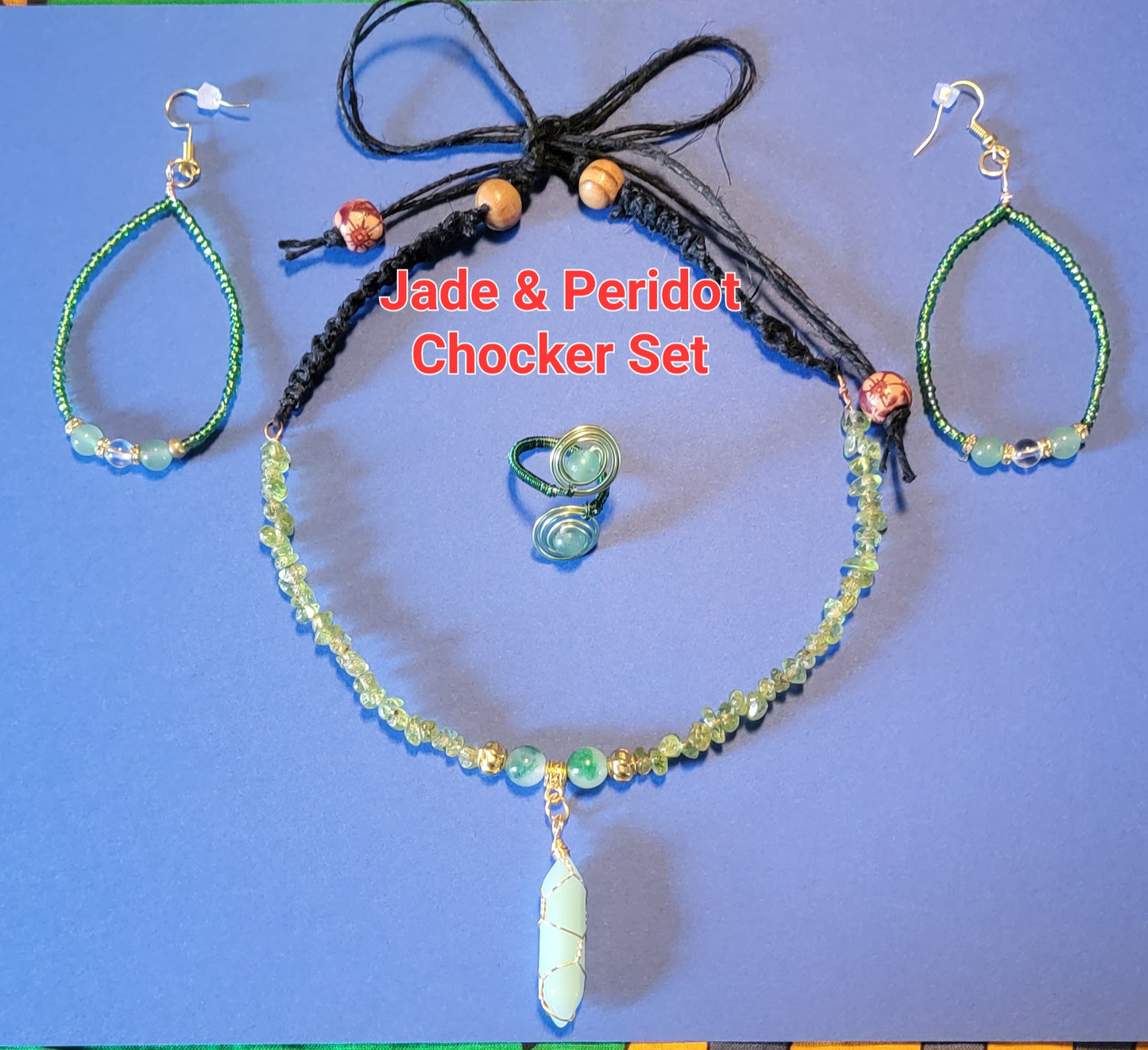 Natural Chip Gemstone Jewelry Sets